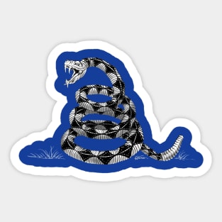 POCKET SIZED • Don't Tread on Me - Gadsden Snake Sticker